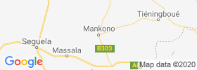 Mankono map